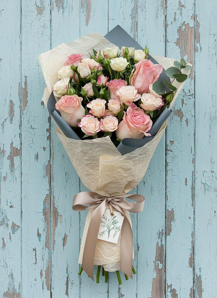 Букет цветов из: Розы в Староникольское 