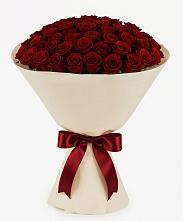 Букет 101 Бордовая роза Блэк Бакарра в Староникольское 