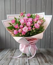 Букет Розовый кустик в Староникольское 