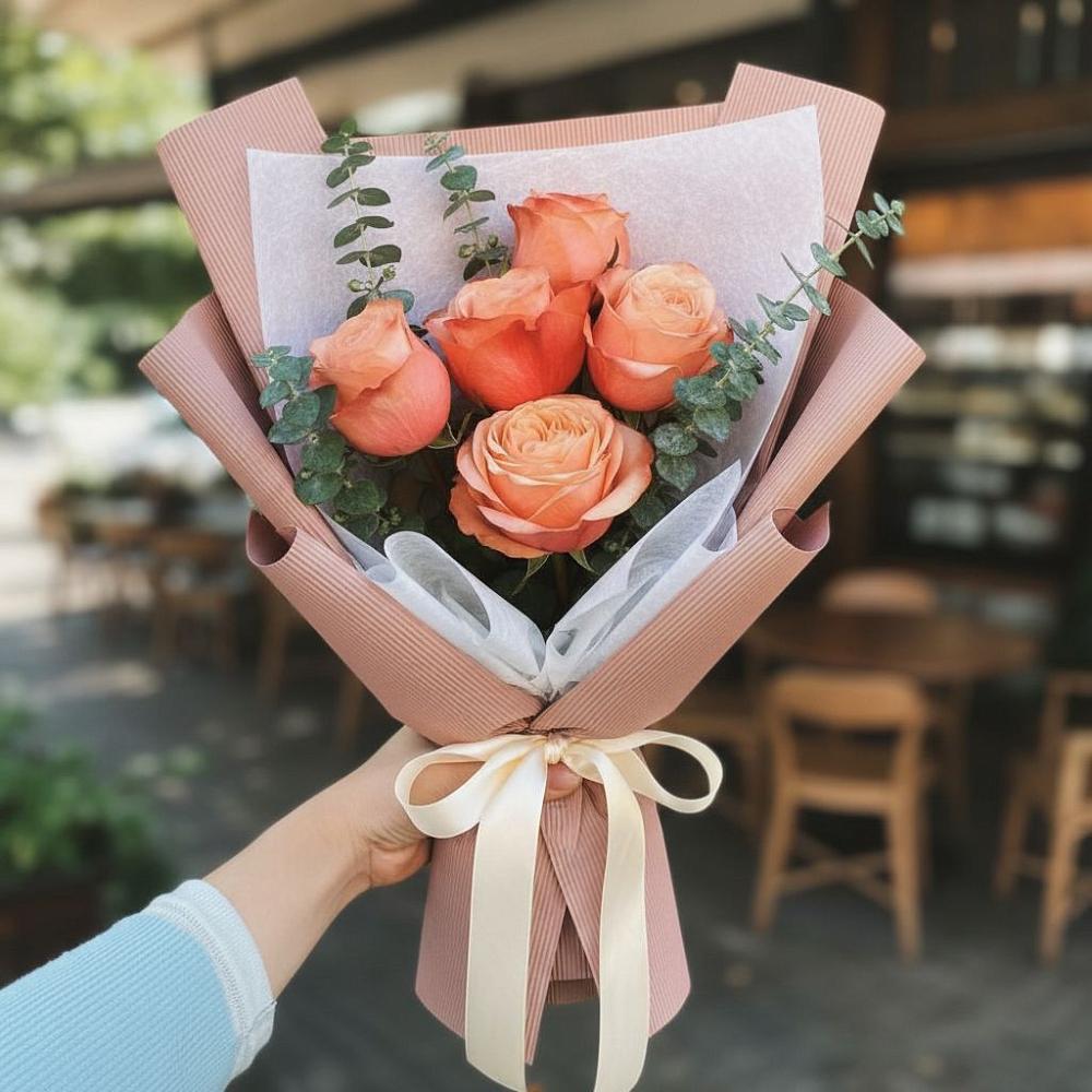 Букет цветов из: Розы в Староникольское 