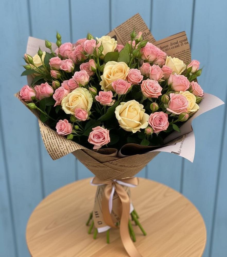 Букет цветов из: Розы в Староникольское 