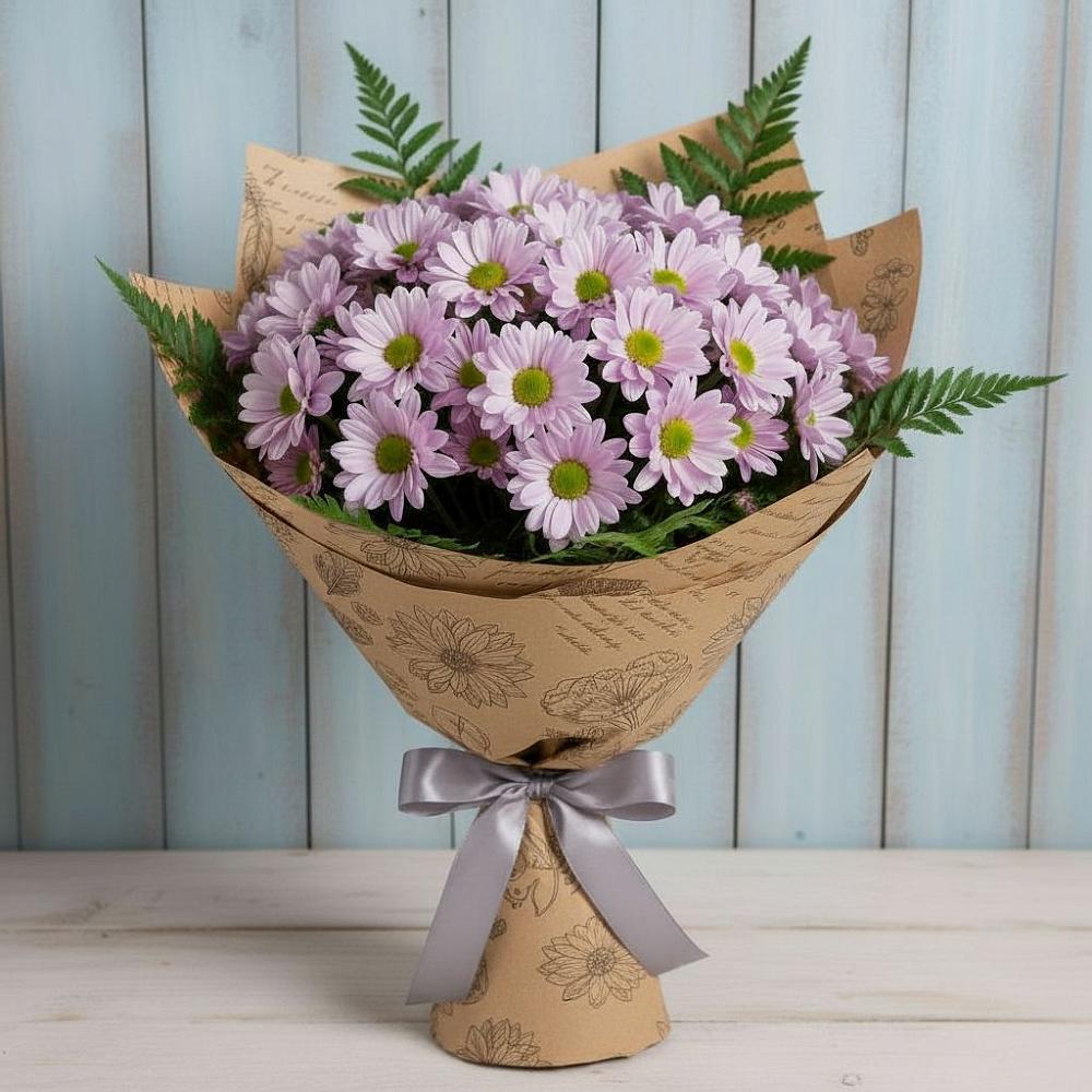 Букет цветов из: Хризантемы в Староникольское 