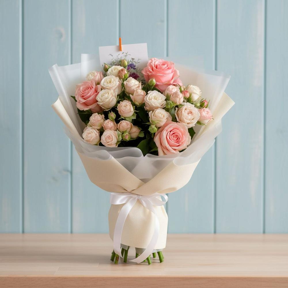 Букет цветов из: Розы в Староникольское 