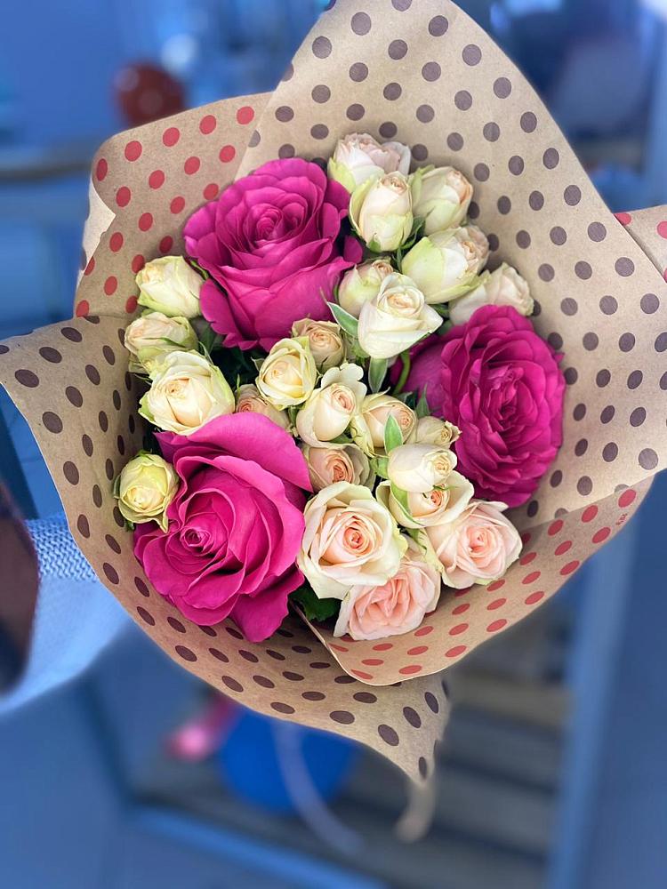 Букет цветов из: Розы в Староникольское 