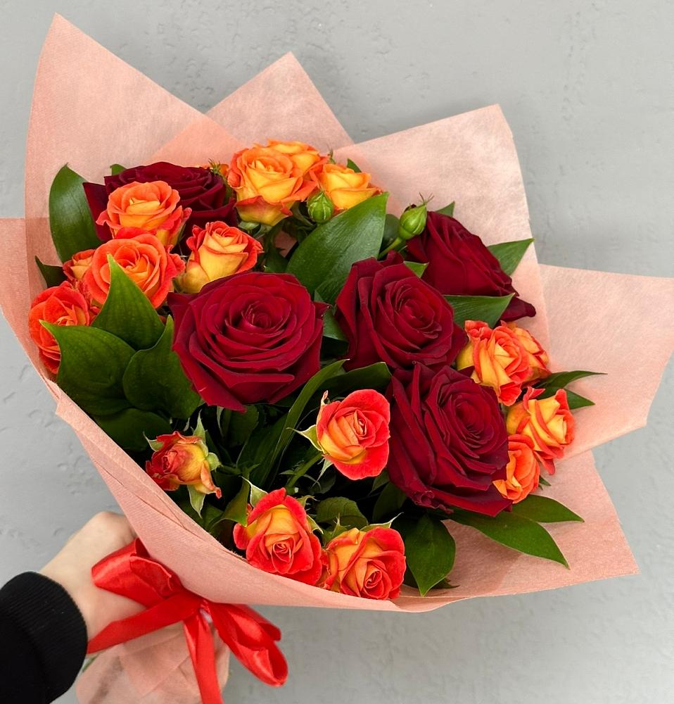 Букет Любовь и восторг в Староникольское 