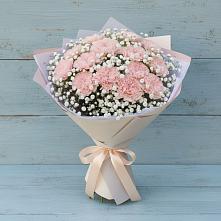 Букет цветов из:  Гвоздики в Староникольское 
