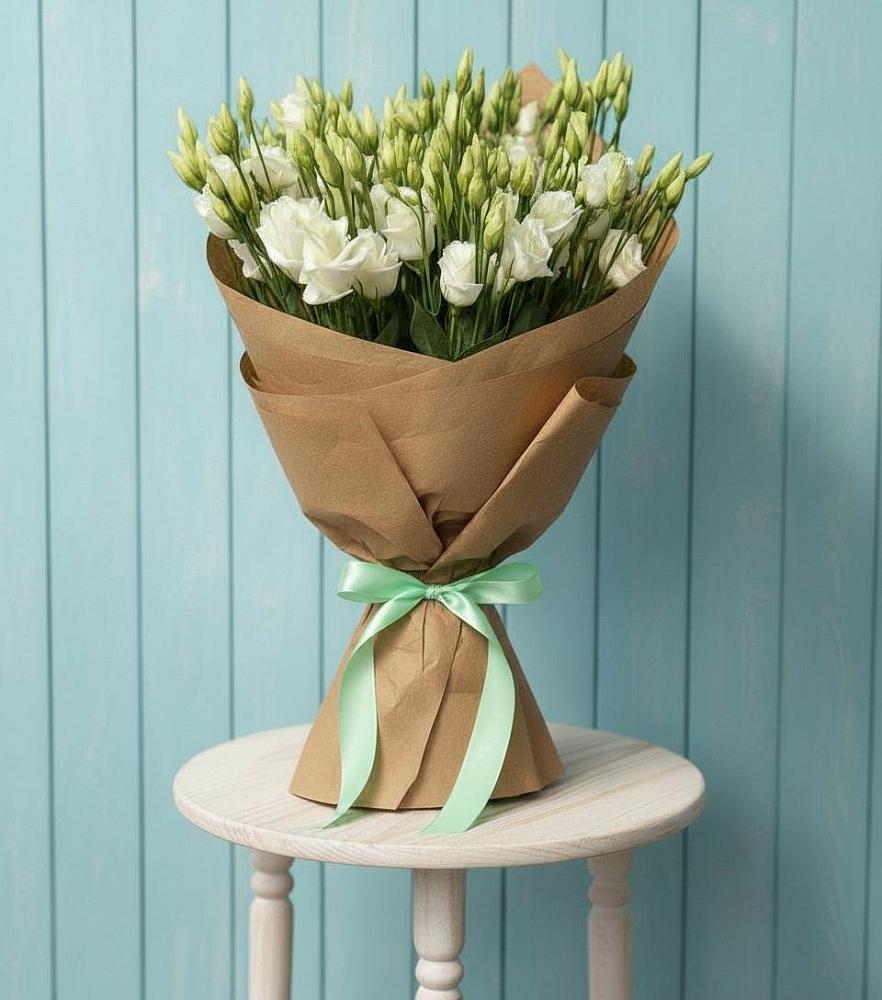 Букет цветов из: Лизиантусы в Староникольское 