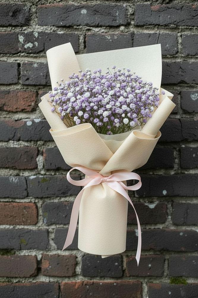 Букет цветов из: Гипсофила в Староникольское 