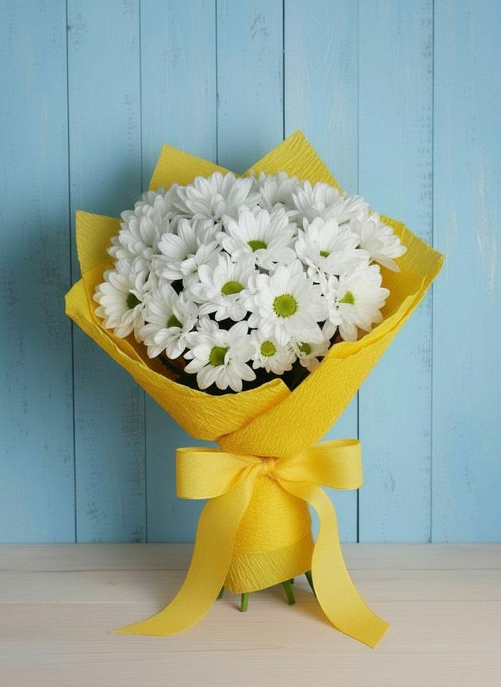 Букет цветов из: Хризантемы в Староникольское 