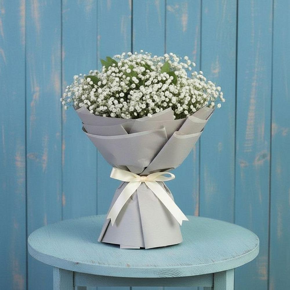 Букет цветов из: Гипсофила в Староникольское 