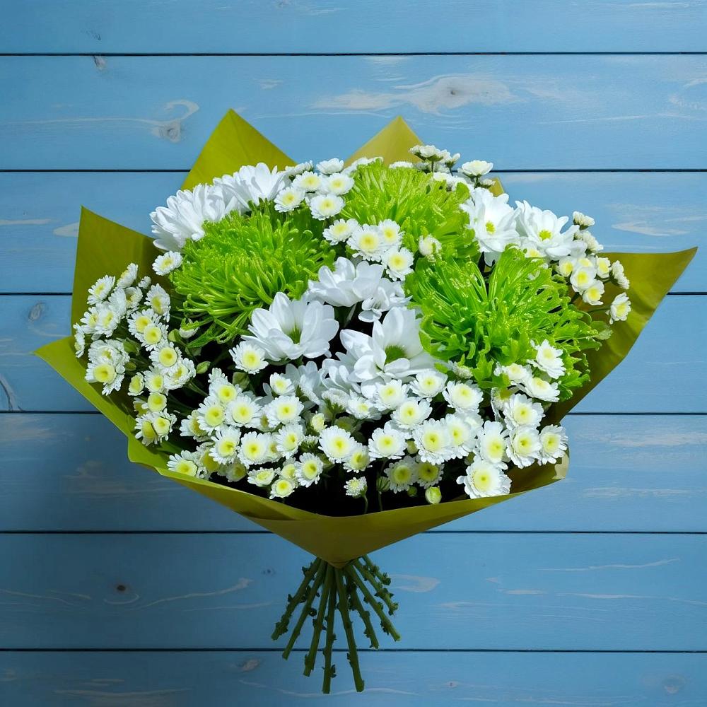 Букет цветов из: Хризантемы в Староникольское 