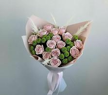 Букет цветов из:  Розы и Хризантемы в Староникольское 