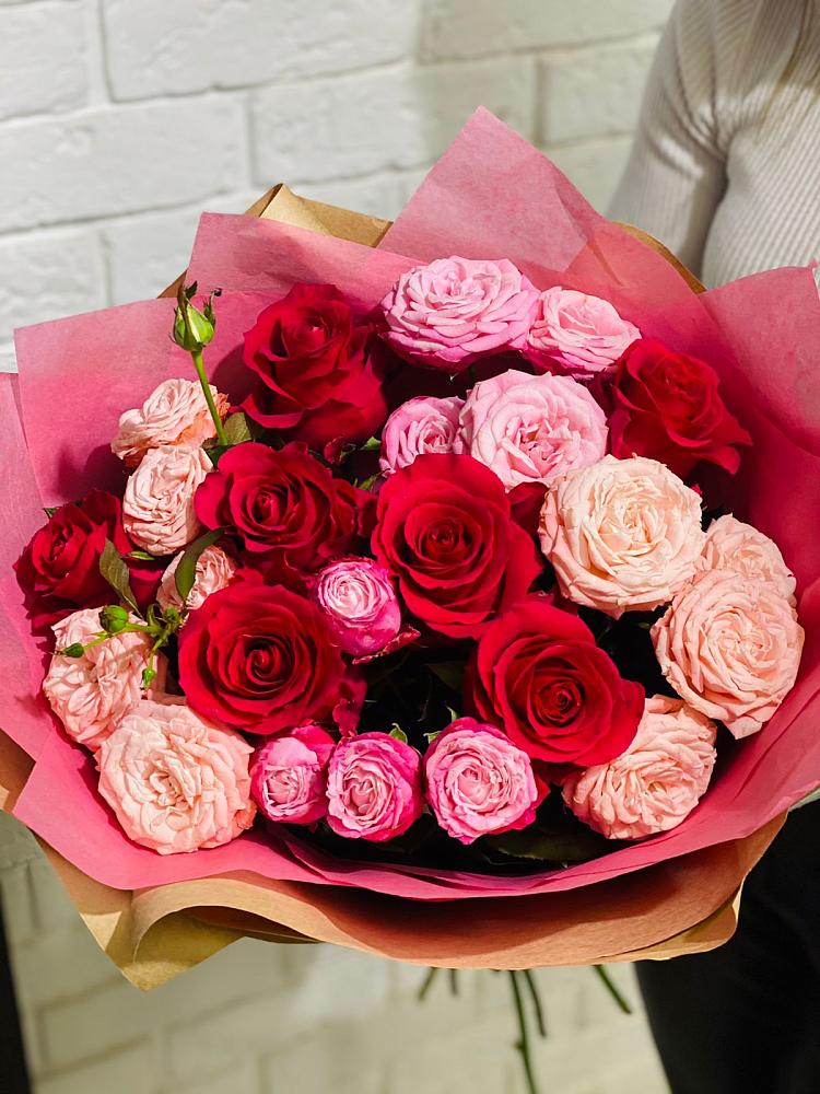 Букет цветов из: Розы в Староникольское 