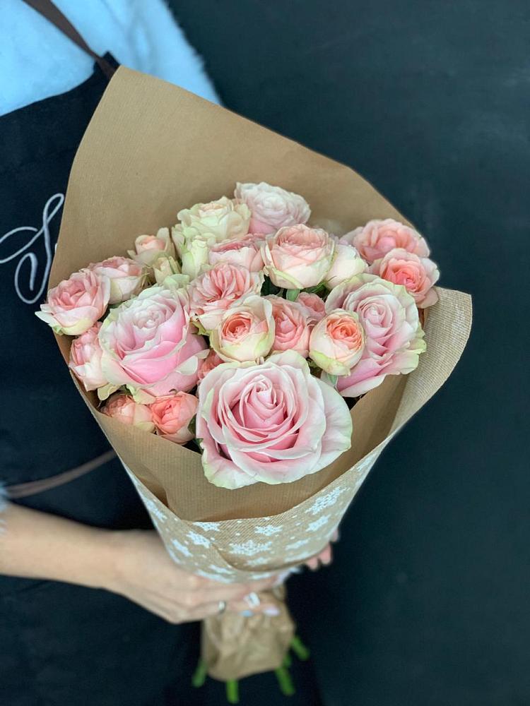 Букет цветов из: Хризантемы и Розы в Староникольское 