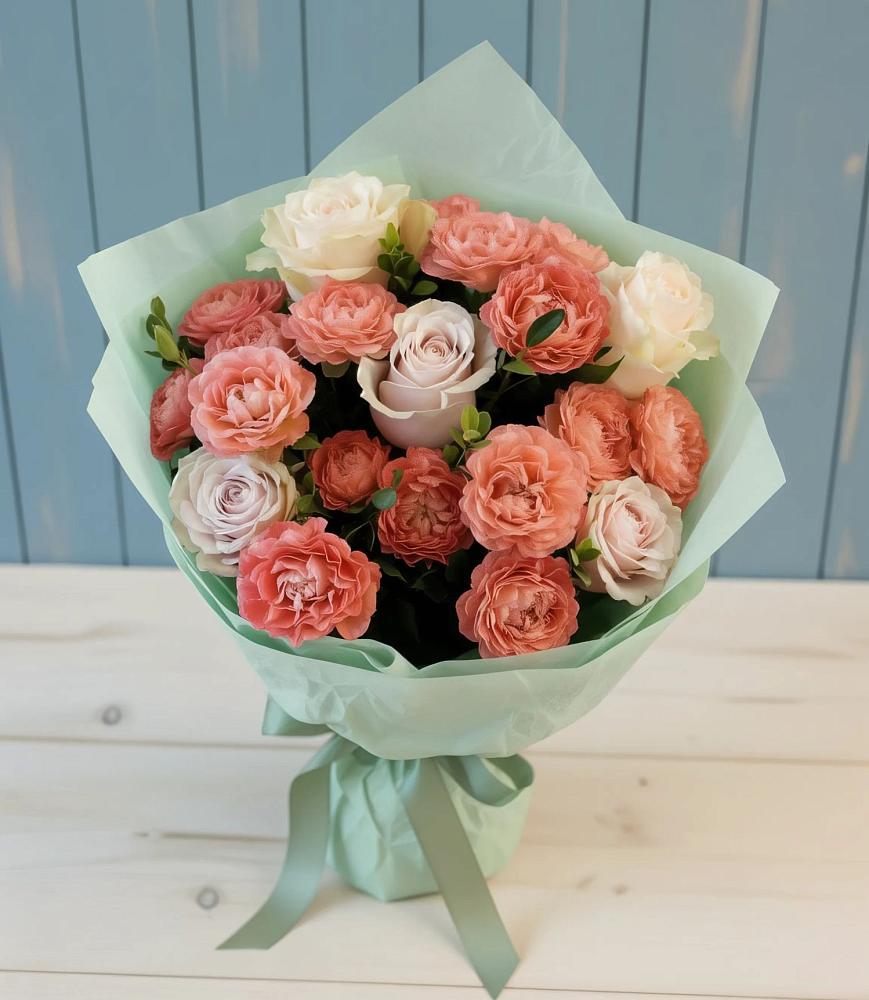 Букет цветов из: Розы в Староникольское 