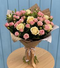 Букет цветов из:  Розы в Староникольское 