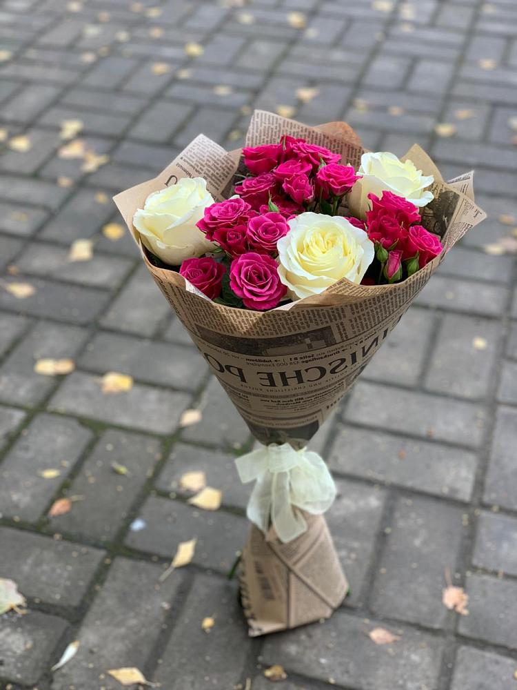 Букет цветов из: Розы в Староникольское 