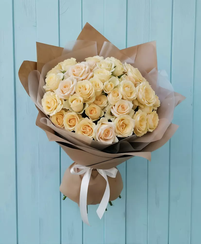 Букет Кремовое облако в Староникольское 