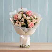 Букет цветов из:  Розы #REPLACE_PRED# Староникольское 