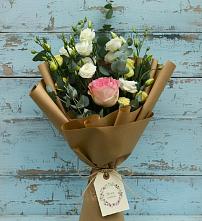 Букет цветов из:  Розы и Лизиантусы #REPLACE_PRED# Староникольское 