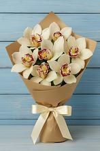 Букет цветов из:  Орхидеи и Розы в Староникольское 